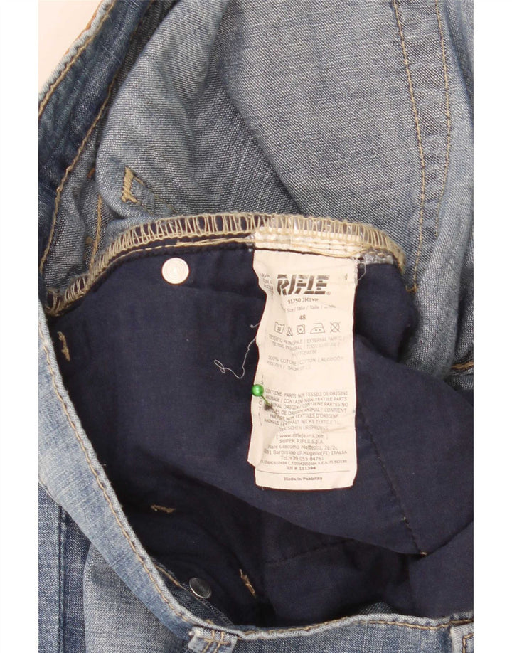 Rifle Jean Slim Homme W36 L31 Bleu Coton