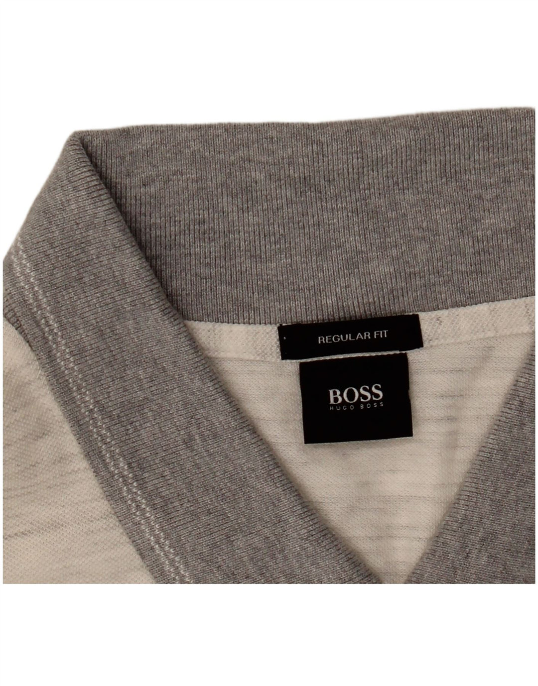 Hugo Boss Polo coupe classique pour homme 2XL Gris moucheté