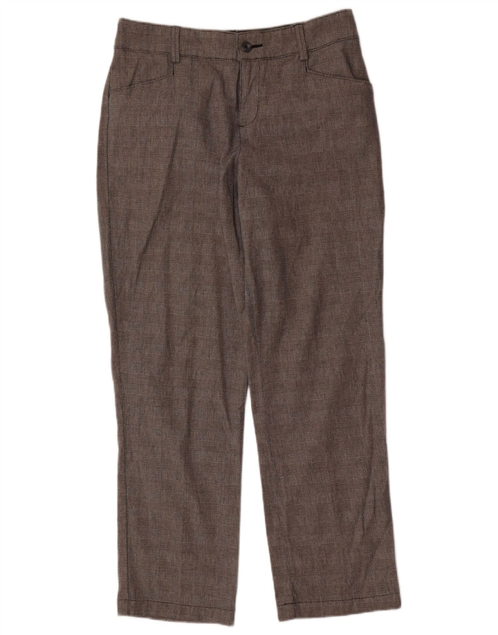 LEE Pantalon décontracté coupe décontractée pour femme US 8 Medium W32 L29 Gris à carreaux