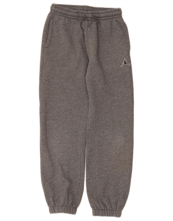 JORDAN Pantalon de Survêtement Garçon Joggers 10-11 ans Gris Moyen Moucheté
