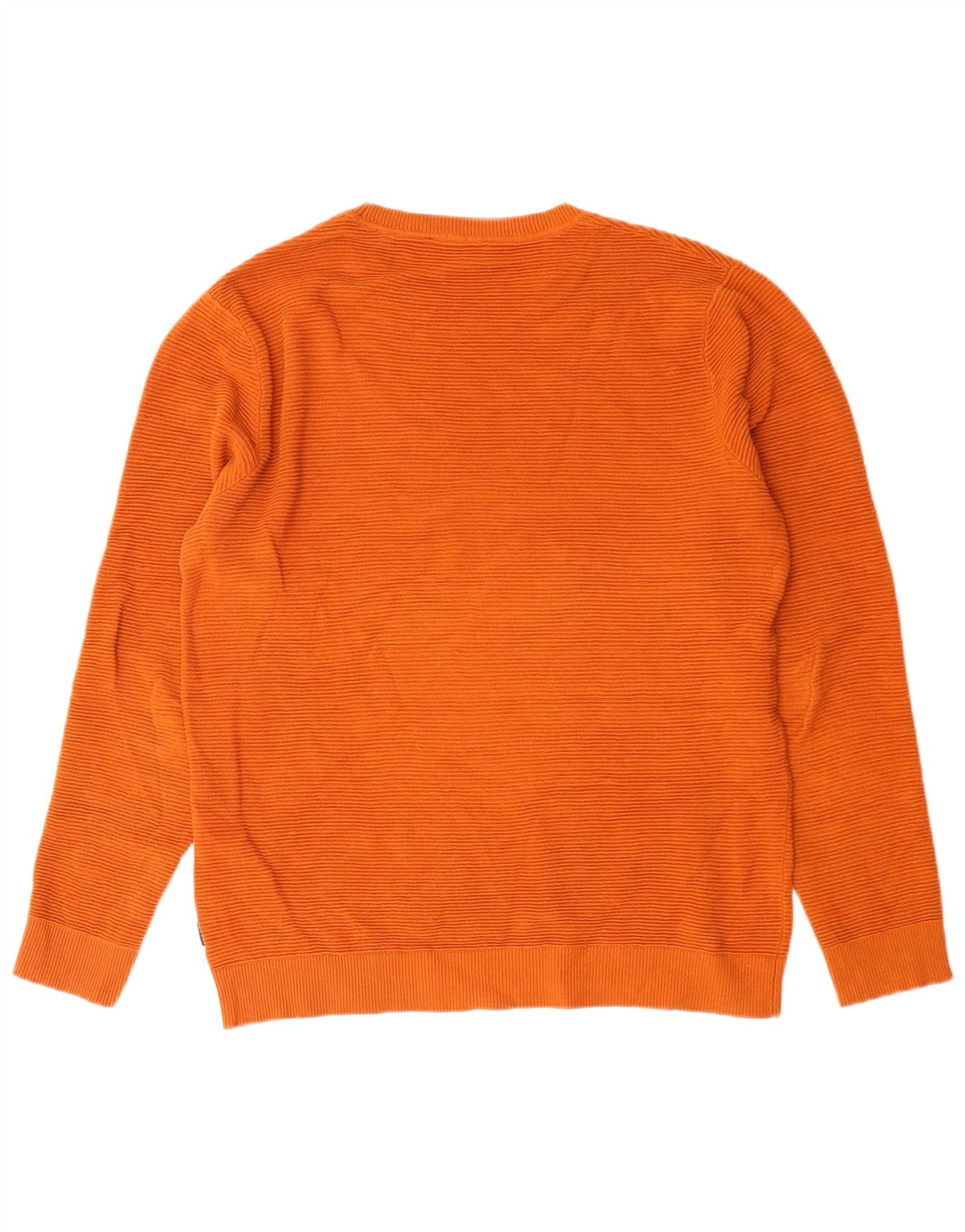 Jack & Jones Pull à col rond pour homme en coton orange Taille L