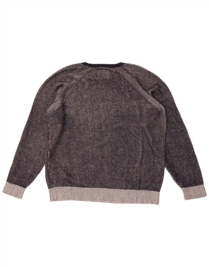 Jack & Jones Pull Col Rond Homme XL Gris Coton