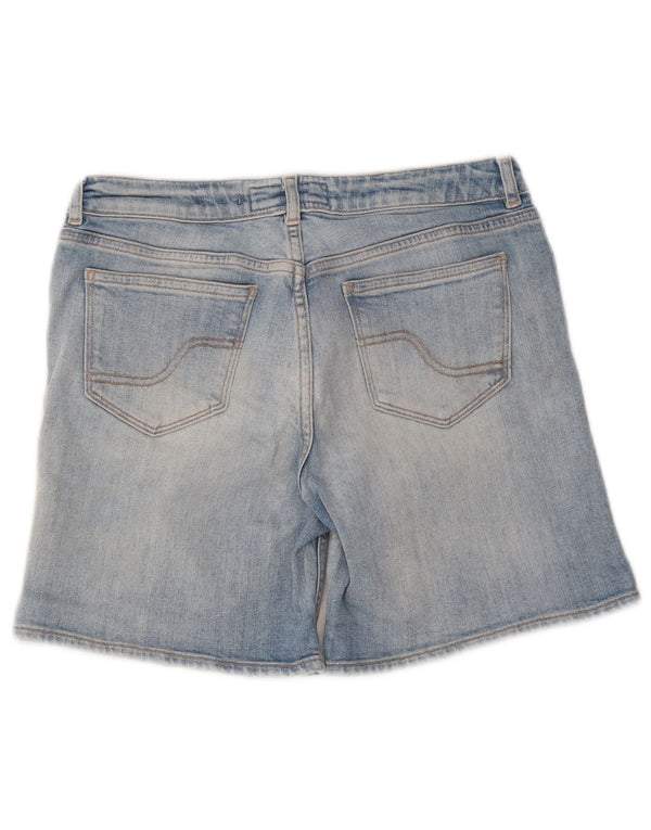 Fat Face Short en jean pour femme UK 8 Small W30 Bleu Coton