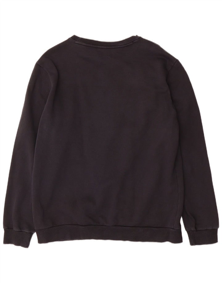 Puma Sweat-shirt graphique pour homme, grand, noir