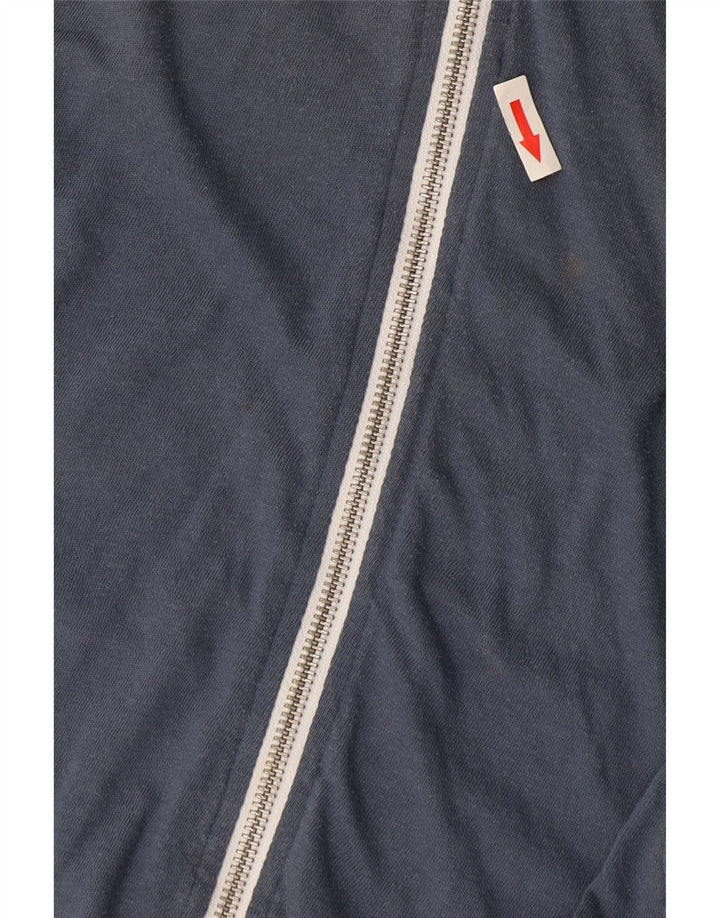 Jack & Jones Pull à Capuche Zippé Homme Bleu Moyen Coton