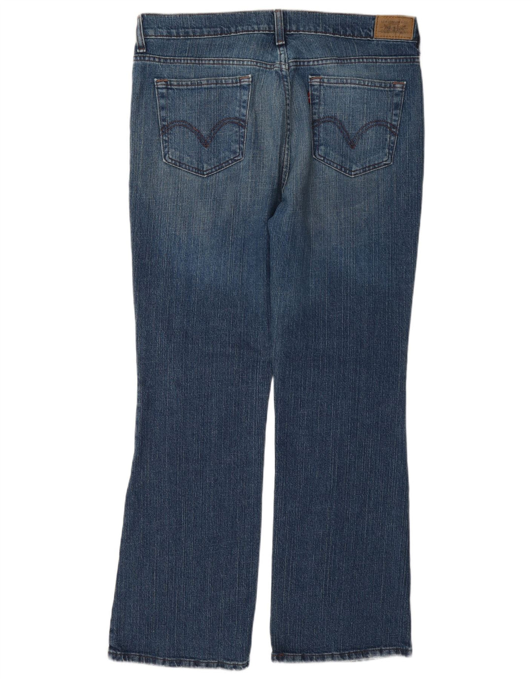 Levi's Jean Bootcut 515 Femme US 14 XL W36 L30 Bleu Coton