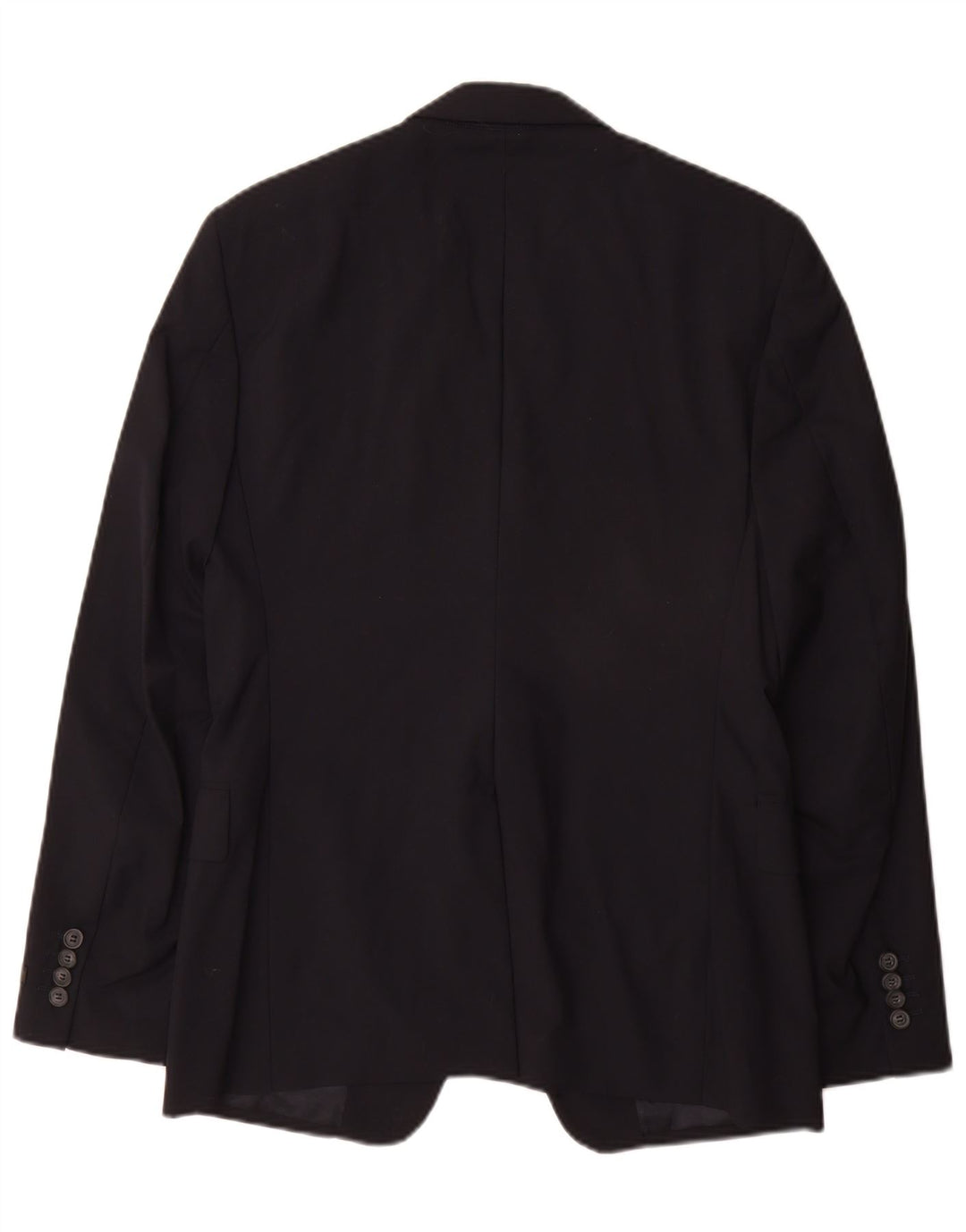 Prada Veste Blazer 2 Boutons Homme IT 48 Laine Bleu Marine Moyen