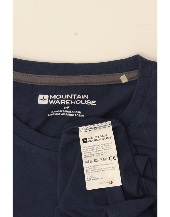 Mountain Warehouse T-Shirt Graphique Yorkshire Homme Petit Bleu Marine