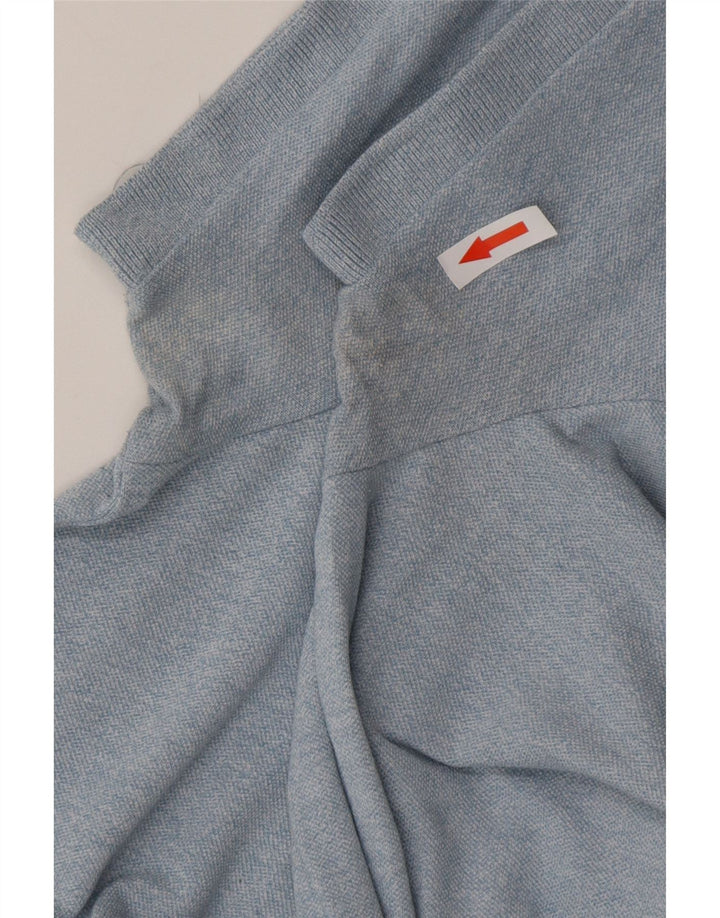 HOLLISTER Polo Homme Petit Bleu Coton