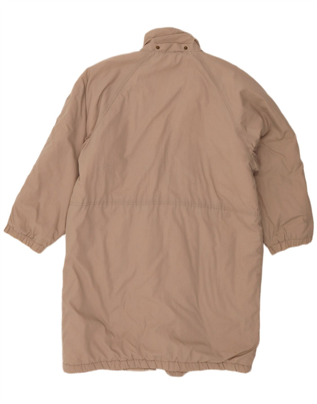 manteau rembourré surdimensionné femme vintage EU 38 Polyester Beige Moyen