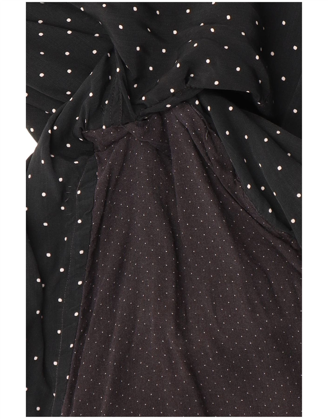 TIPO'S Chemise à manches courtes pour homme XL Noir à pois