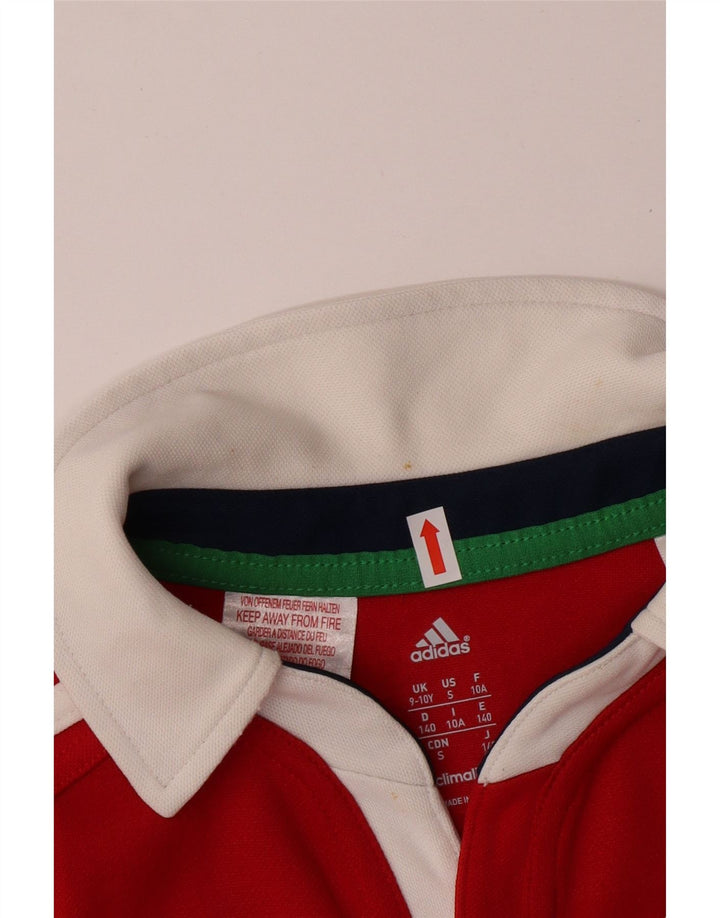 ADIDAS Polo Graphique Australie 2013 Garçon 9-10 Ans Rouge Polyester