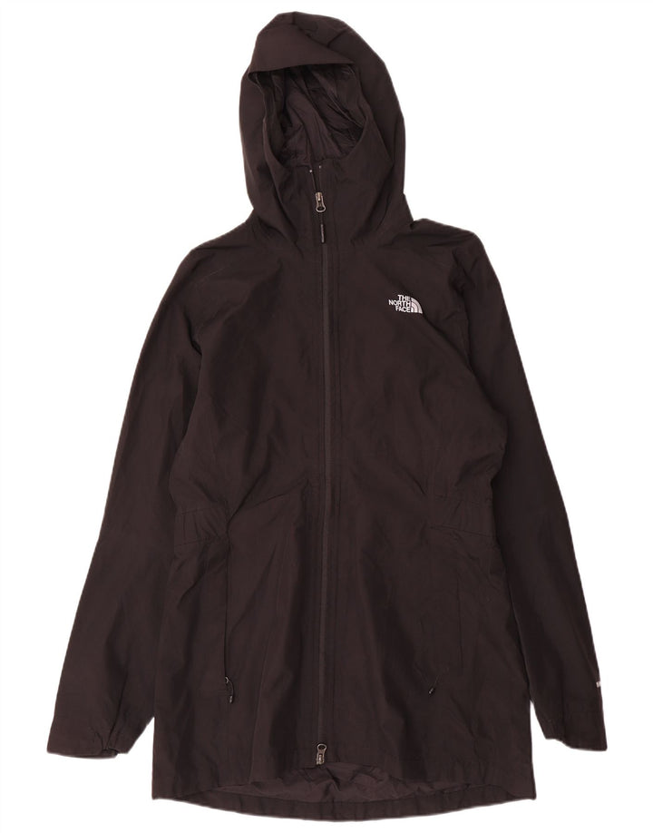 The North Face Veste de pluie à capuche pour femme UK 14 Medium Noir Polyester