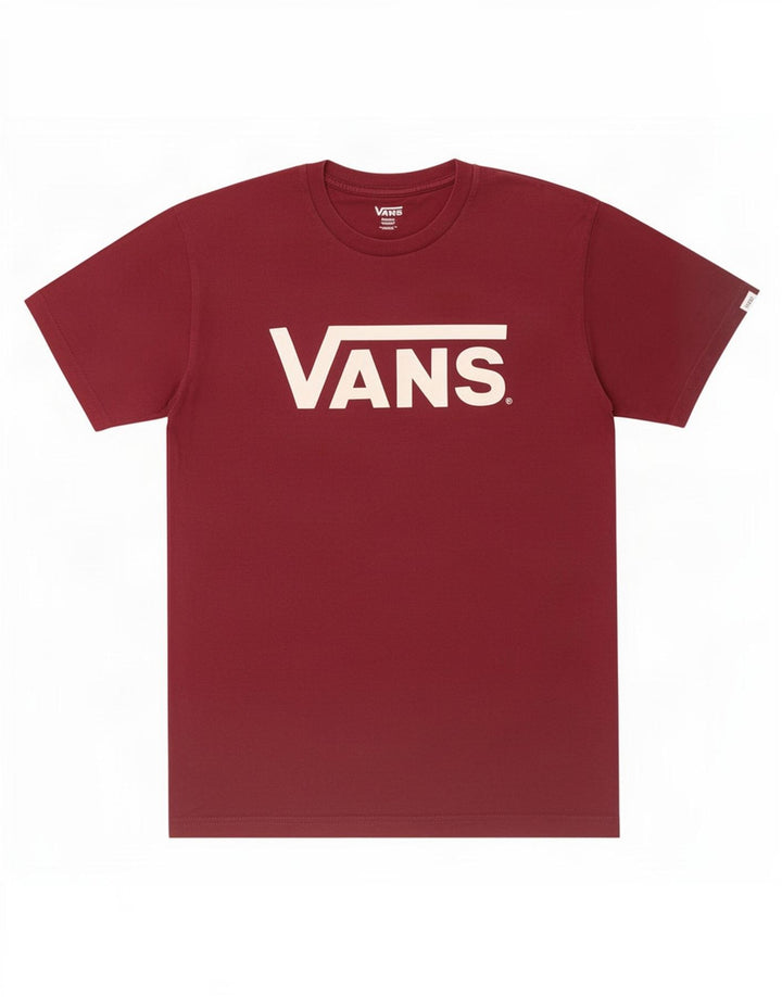 Vans T-shirt graphique pour homme en coton marron petit