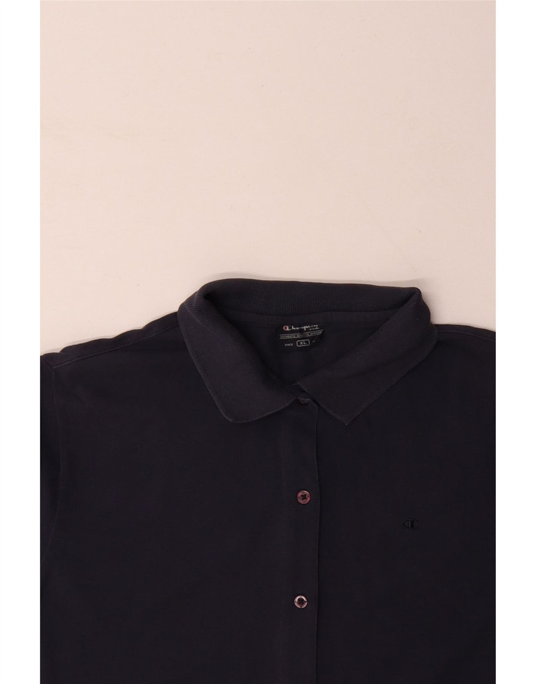 CHAMPION Chemisier à manches courtes pour femme UK 18 XL Bleu marine