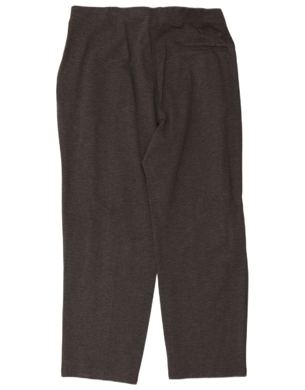 Marks & Spencer Pantalon chino taille haute pour femme UK 20 2XL W38 L27 Gris