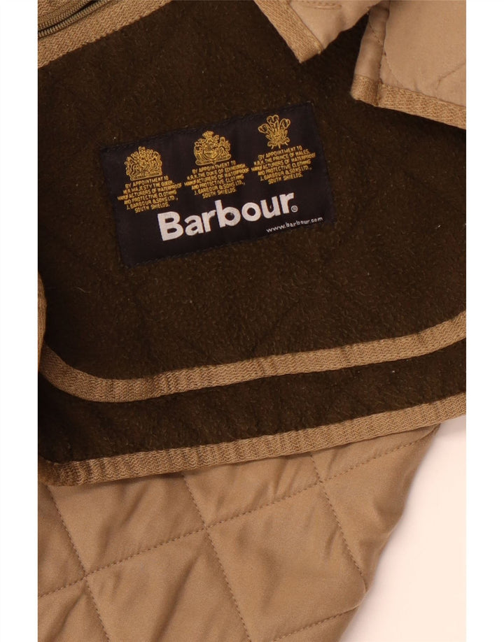 Barbour Veste matelassée pour homme UK 40 Large Marron