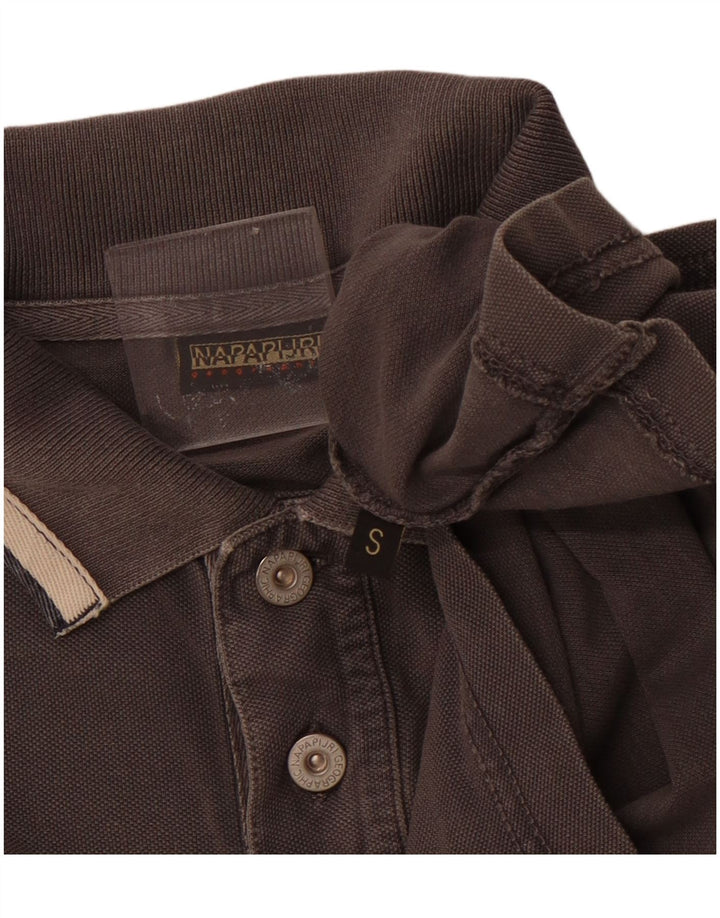 Napapijri Polo Homme Petit Gris