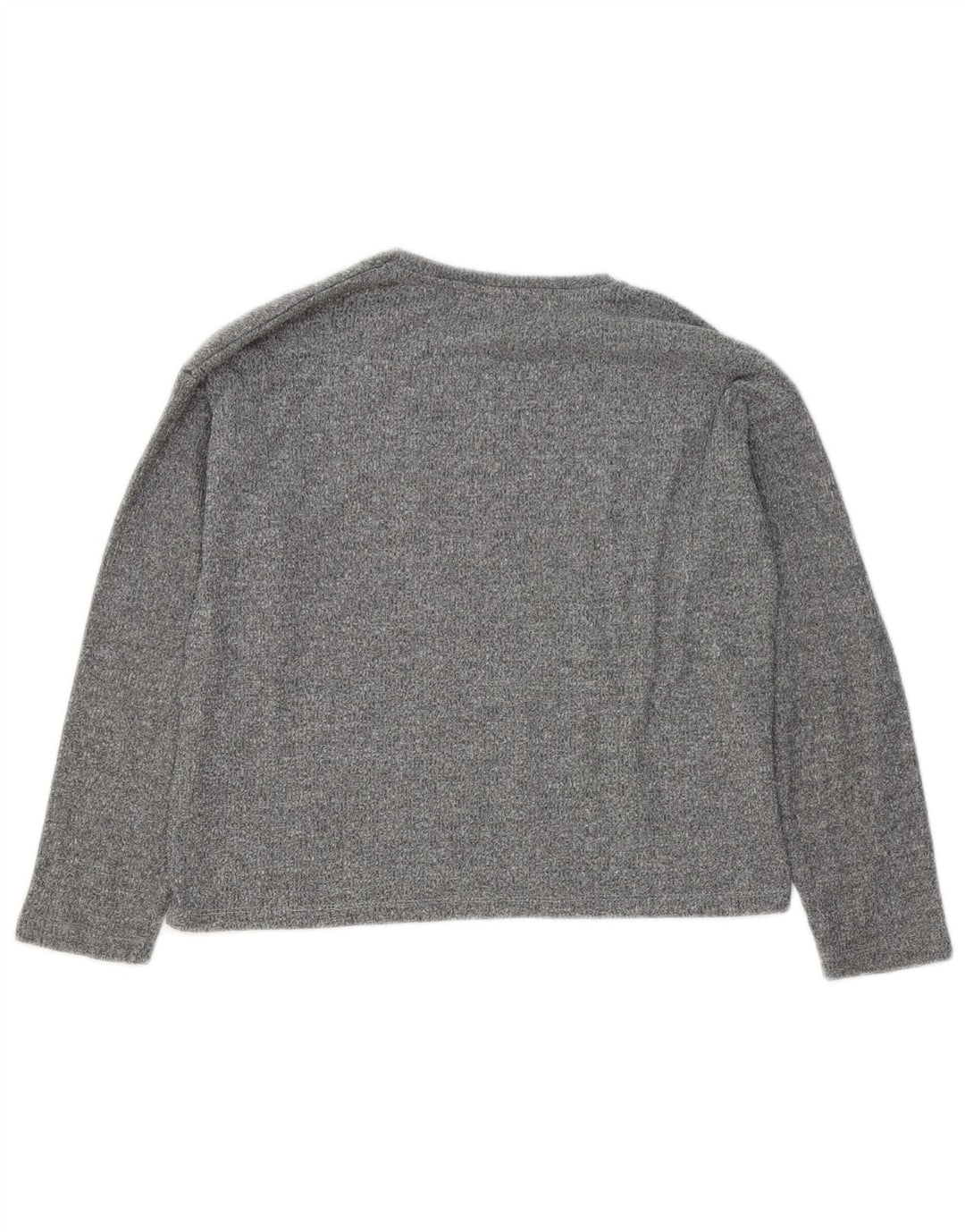 Zara Filles Graphic Top Manches Longues 11-12 ans Gris Polyester