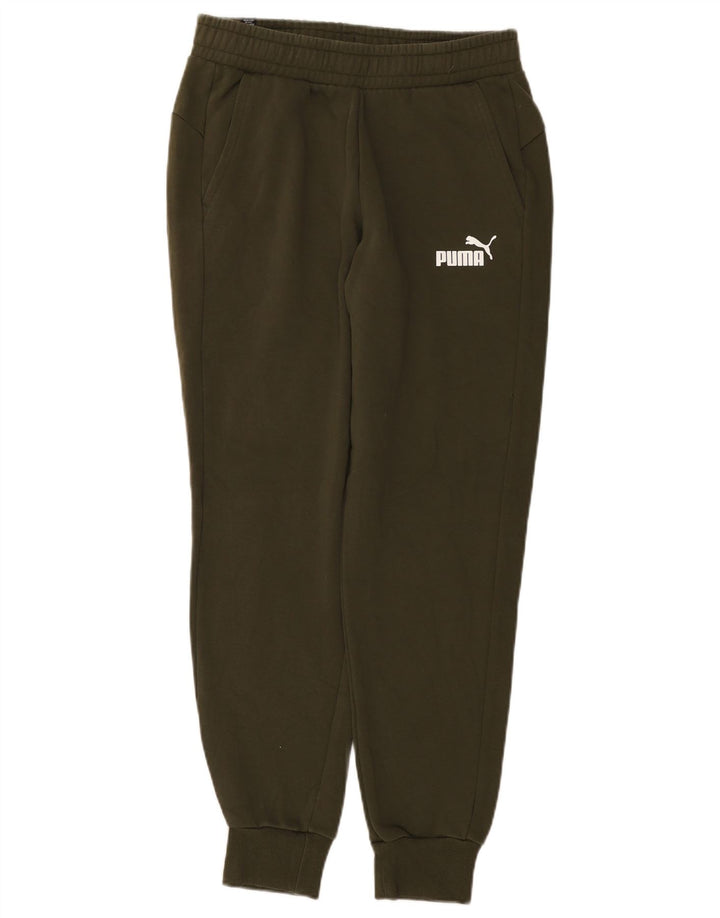 Puma Pantalon de Survêtement Joggers Homme Kaki Moyen Coton