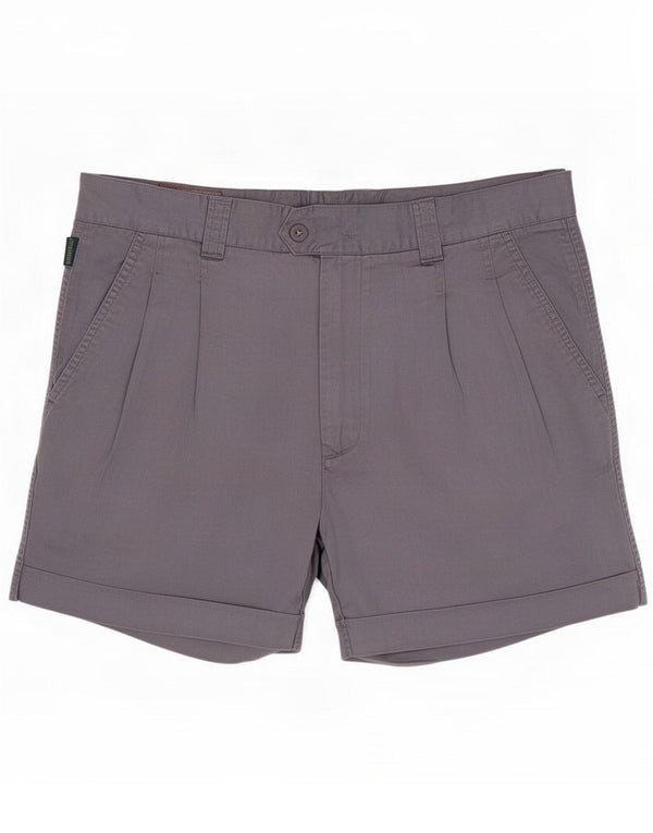 Short chino à chevilles pour homme European Project IT 50 Large W32 Gris Coton