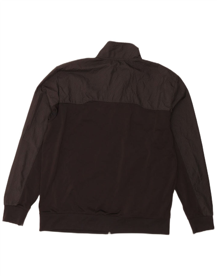 Puma Veste de survêtement pour homme XL Noir tacheté