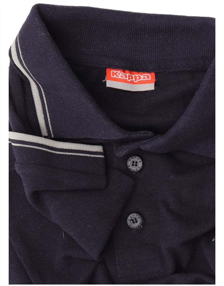KAPPA Polo Homme Bleu Marine Moyen