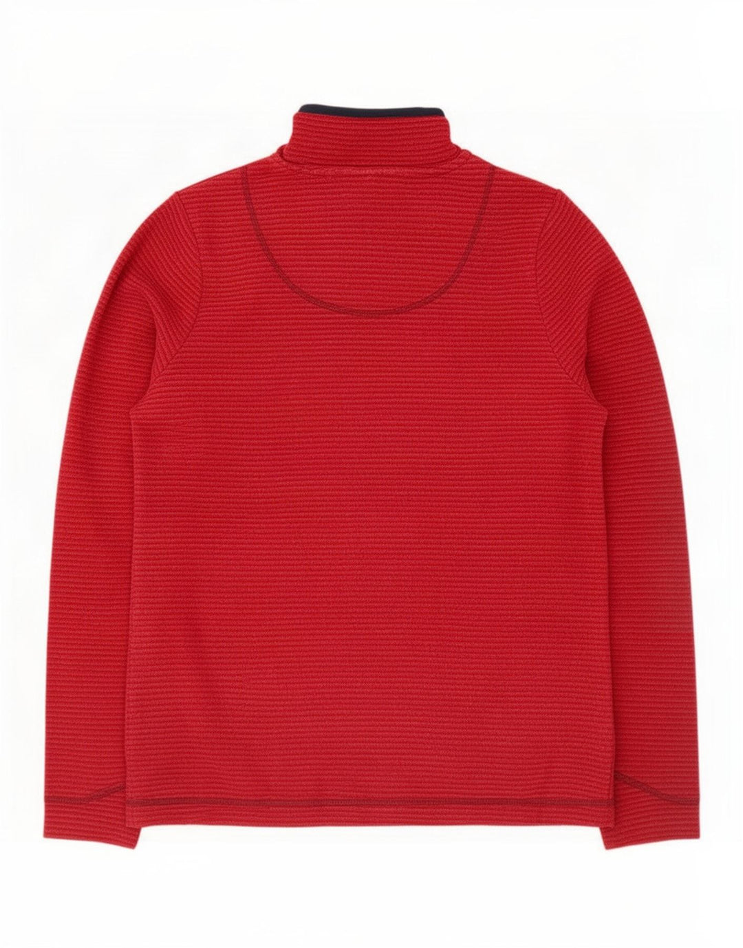 Weird Fish Pull polaire à col zippé pour femme UK 8 Petit Rouge Polyester