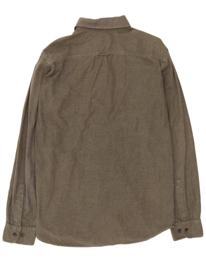 Jack & Jones Chemise Homme Kaki Moyen Coton