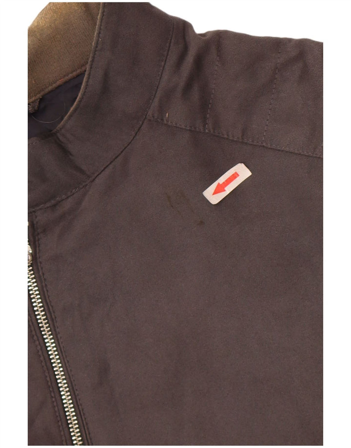 Marks & Spencer Veste Bomber Homme UK 46 3XL Gris Polyester