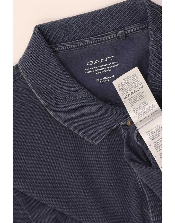 Gant Polo Homme Bleu Marine Moyen Coton