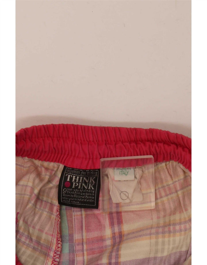 Pantalon de survêtement femme Think Pink W30 L31 Coton patchwork multicolore