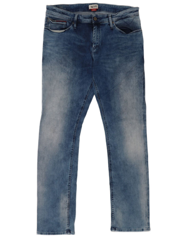 Tommy Hilfiger Jean Slim Scanton Homme W36 L31 Bleu Coton