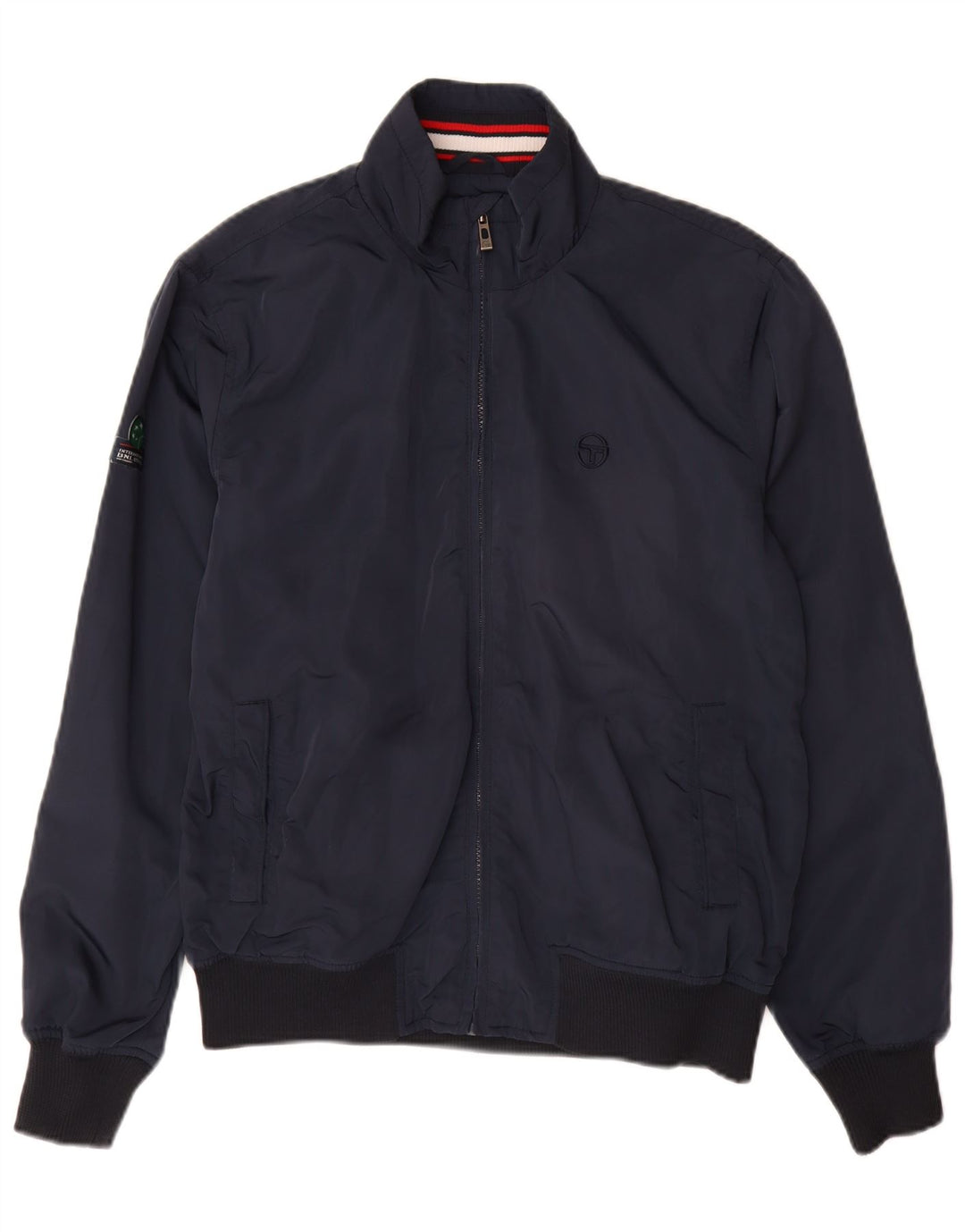 SERGIO TACCHINI Blouson Bomber Homme IT 48 Bleu Marine Moyen Polyester