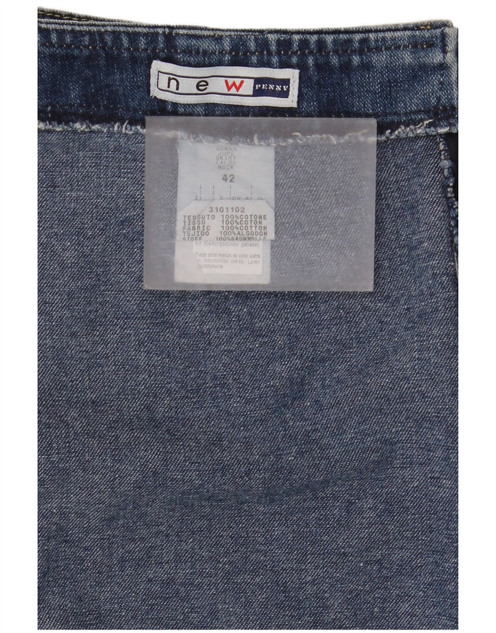 New Penny Jupe en Jean Femme Moyen W28 Bleu Coton