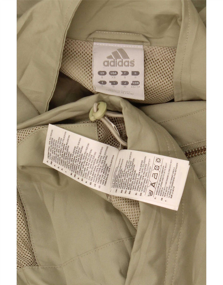 Adidas Veste Bomber Homme UK 36 Petit Vert Polyester