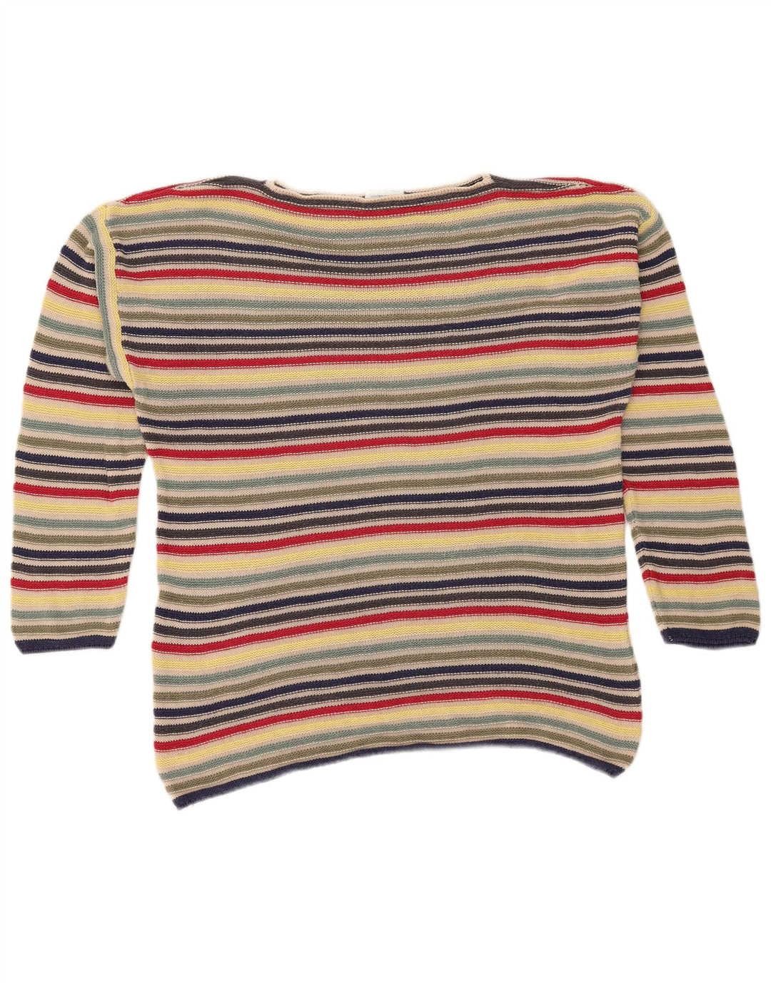 Benetton Pull col bateau pour femme UK 10 Small Multicolore
