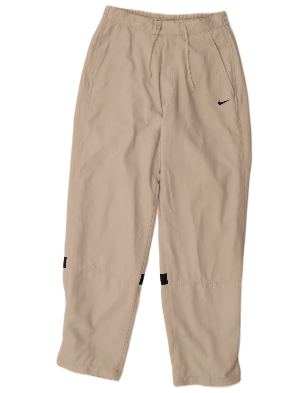 NIKE Pantalon coupe-vent droit pour homme Small W29 L30 Beige Colourblock