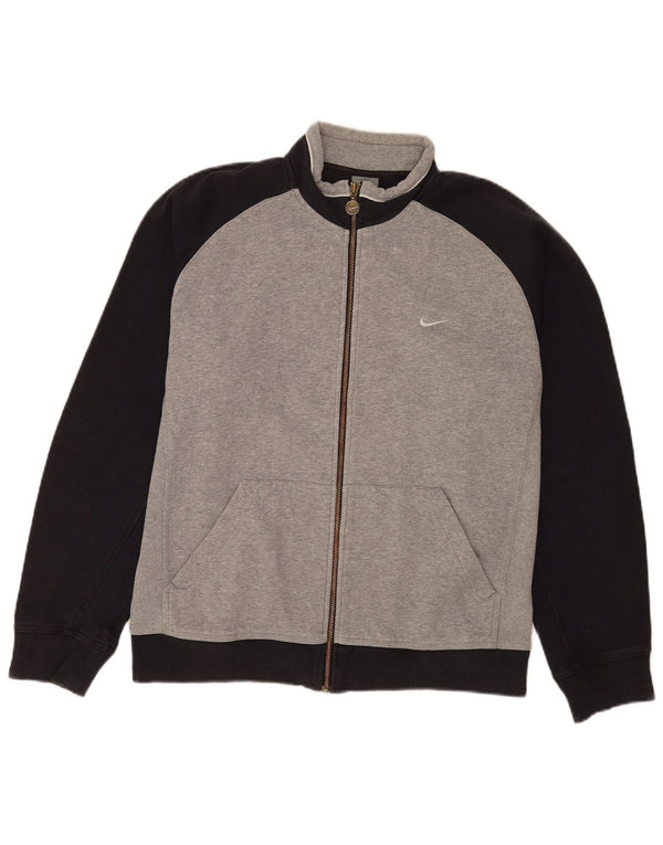 Nike Veste de survêtement pour homme UK 38/40 Gris moyen Colourblock Sports