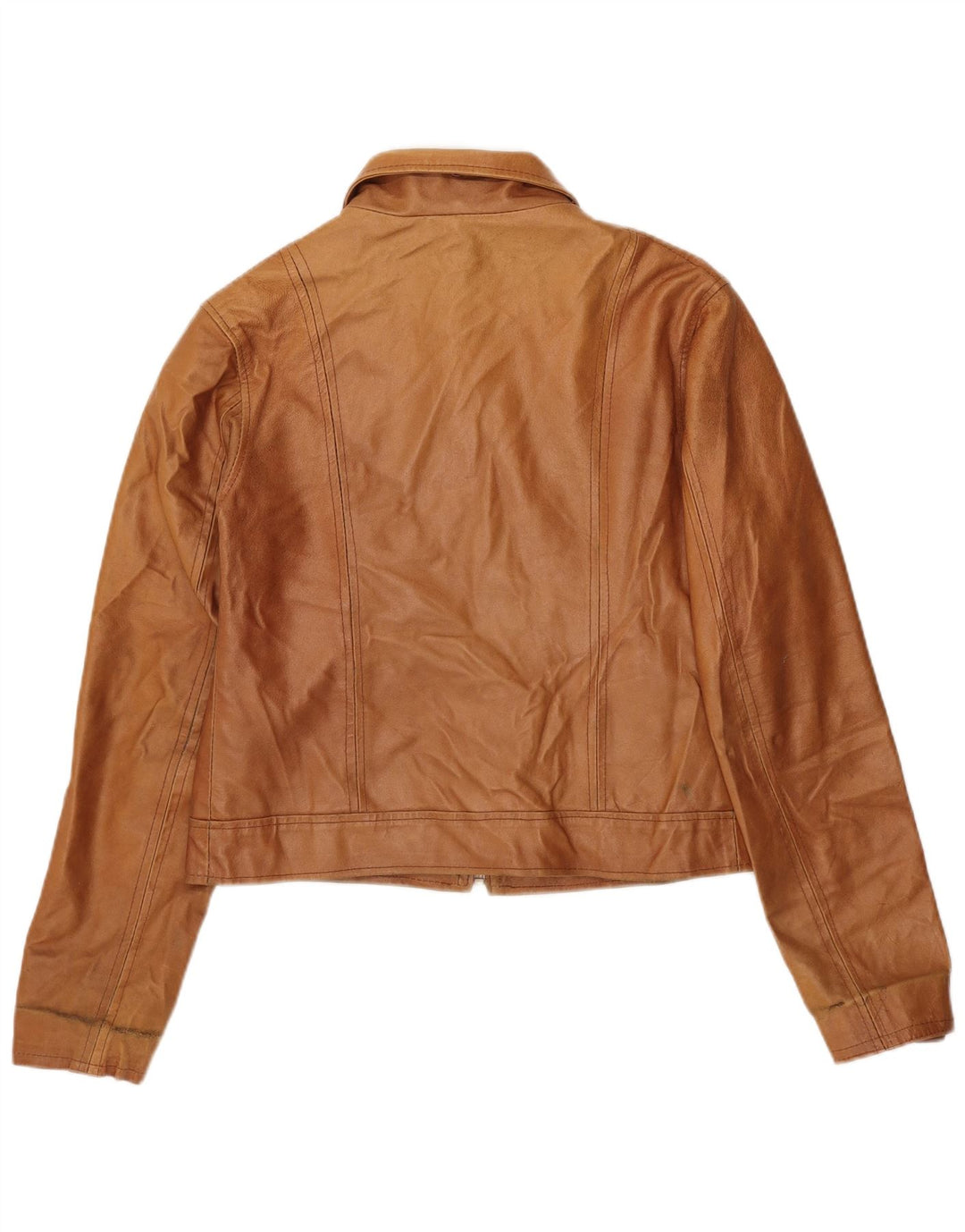 Nadine Veste en cuir pour homme UK 40 Grand cuir marron