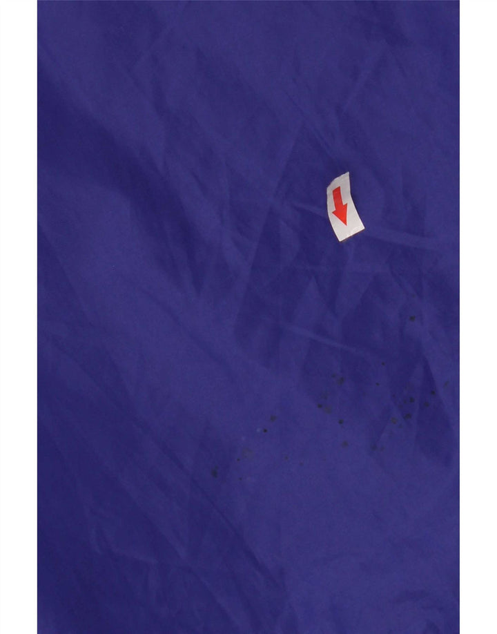 vintage Homme Pull à capuche Veste de pluie UK 40 Grand Polyester Violet