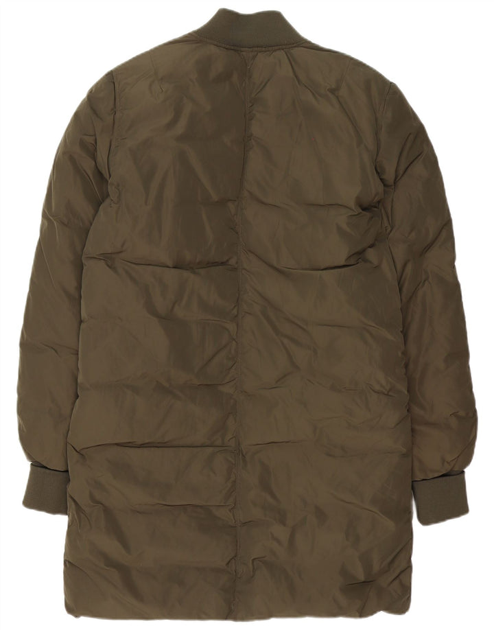 Scotch & Soda Manteau Rembourré Femme UK 38 Vert Moyen