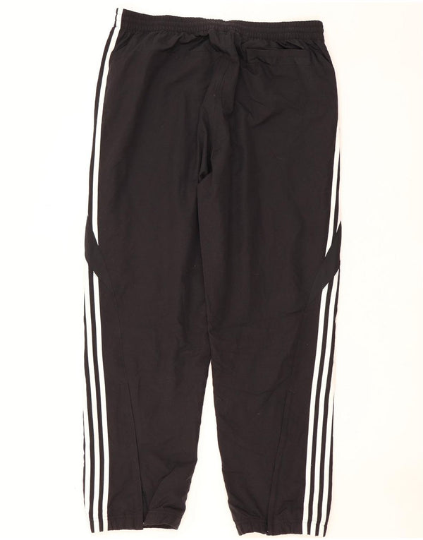 Adidas Pantalon de survêtement pour homme Joggers Large Noir Polyester