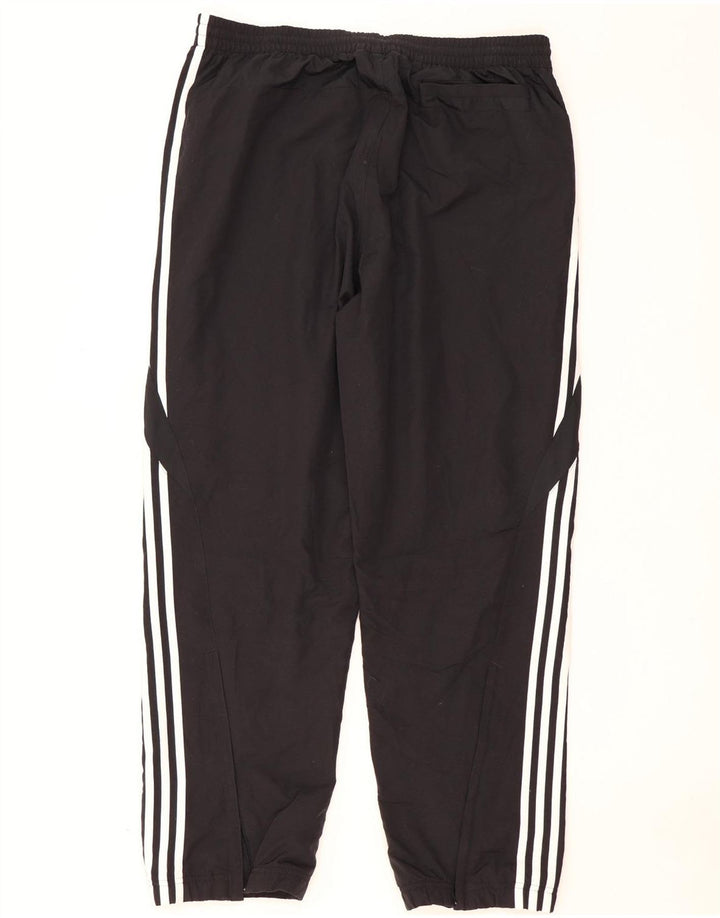 Adidas Pantalon de survêtement pour homme Joggers Large Noir Polyester