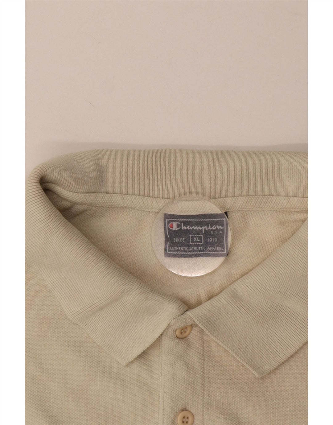CHAMPION Polo Homme XL Beige