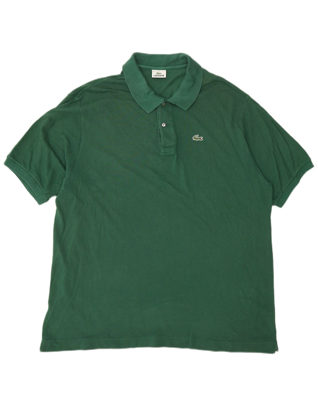 LACOSTE Polo Homme Taille 8 3XL Vert Coton