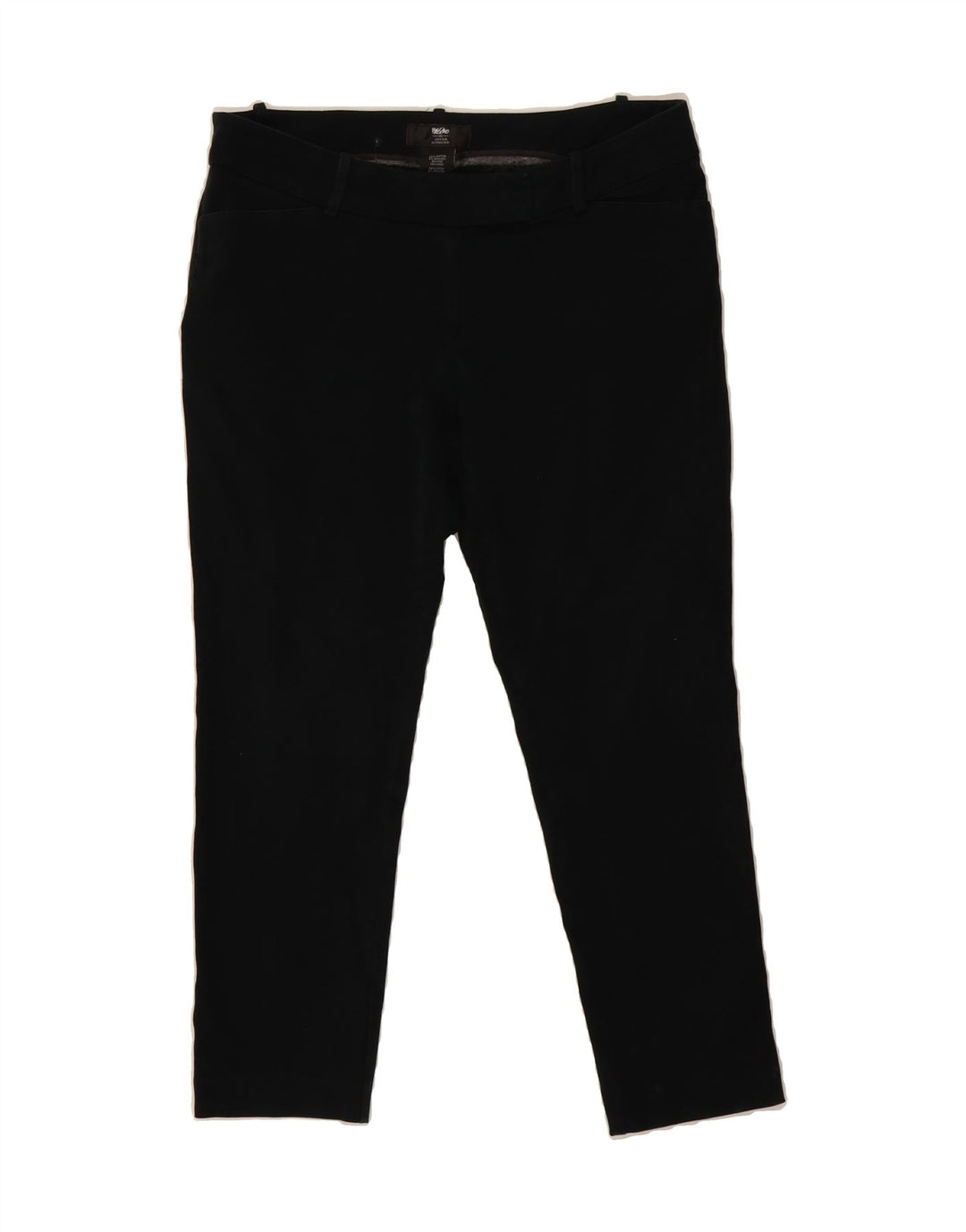 MOSSIMO Womens Slim Casual Trousers US 12 Large W34 L26 Black Vintage Mossimo and Second-Hand Mossimo from Messina Hembry 