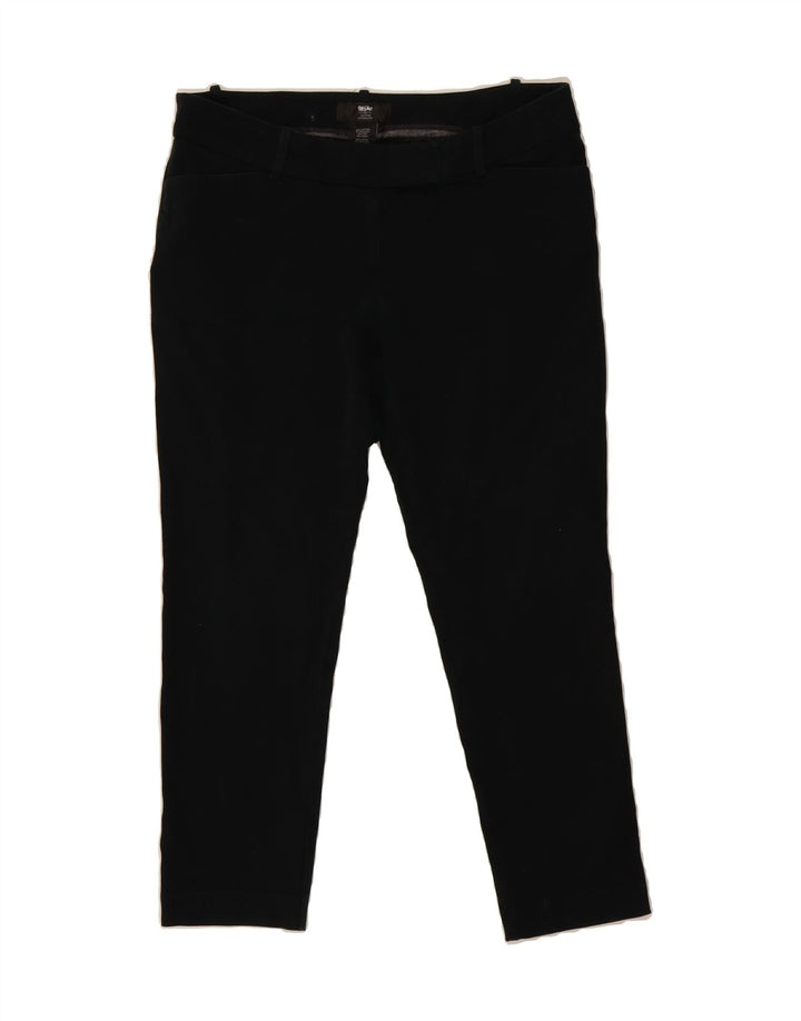 MOSSIMO Womens Slim Casual Trousers US 12 Large W34 L26 Black Vintage Mossimo and Second-Hand Mossimo from Messina Hembry 