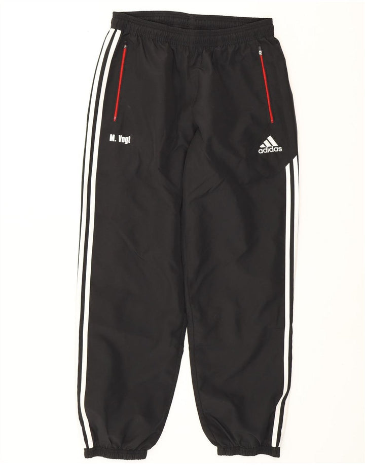 ADIDAS Pantalon de survêtement pour homme UK 42/44 Large Noir Polyester