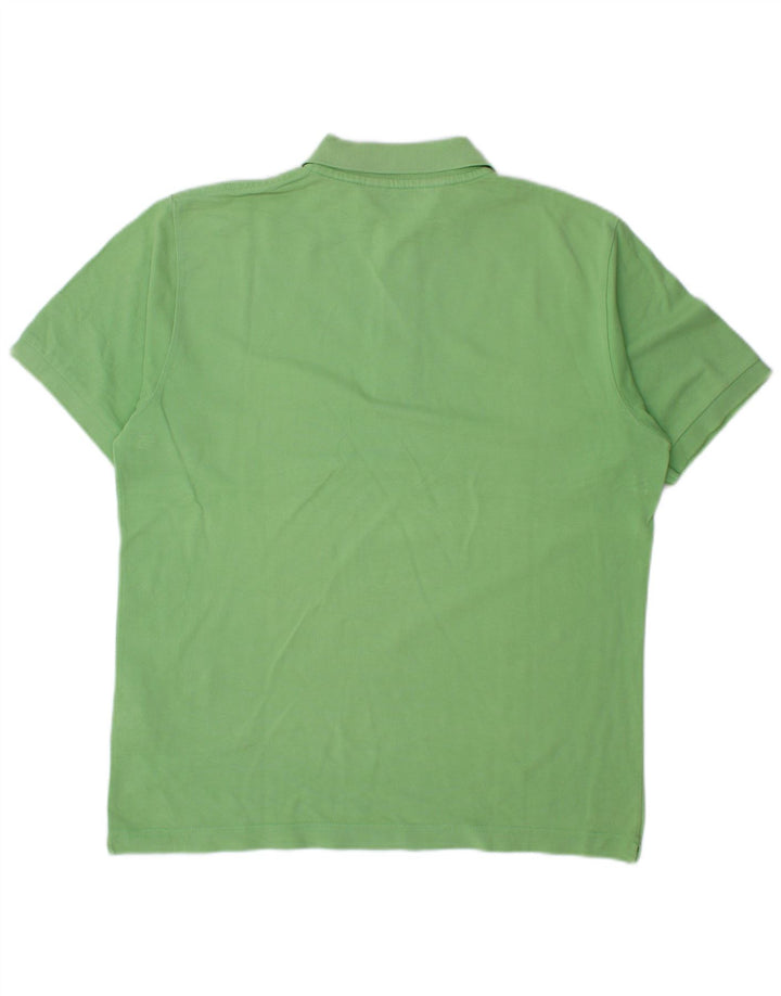 Kappa Polo Homme Vert Moyen Coton